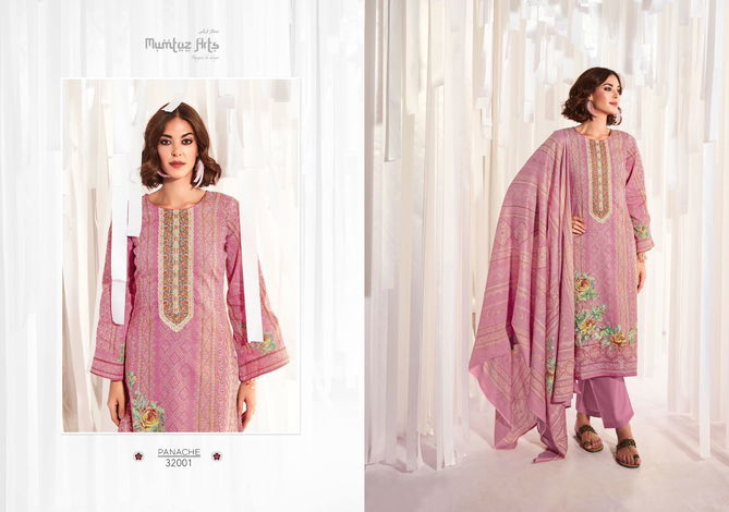 Panache By Mumtaz Lawn Cotton Dress Materials Catalog
